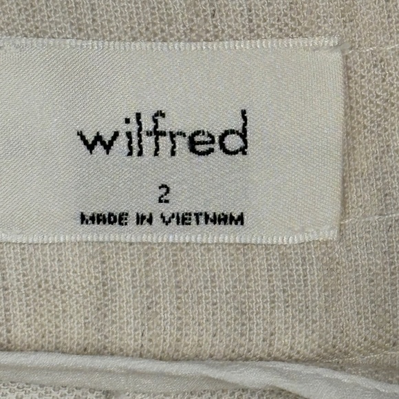 Aritzia Wilfred Women's Allant Linen Blend Ankle Trouser Pants Sz 2 Breathable - Picture 9 of 16